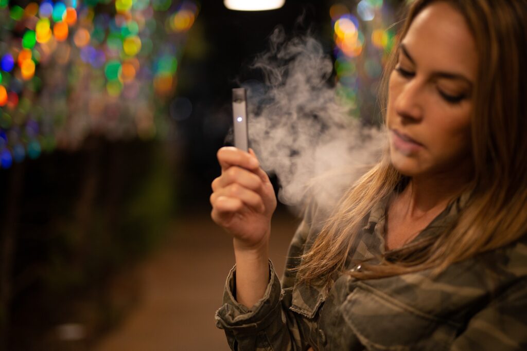 Frau vape